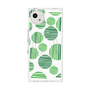 プレミアムスクエアケース with SnapMag［ Nordic Dot - Green ］