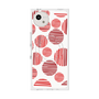 プレミアムスクエアケース with SnapMag［ Nordic Dot - Red ］