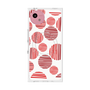 プレミアムスクエアケース with SnapMag［ Nordic Dot - Red ］
