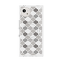 プレミアムスクエアケース with SnapMag［ Moroccan1 color - Gray ］