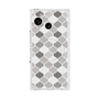 プレミアムスクエアケース with SnapMag［ Moroccan1 color - Gray ］