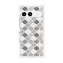 プレミアムスクエアケース with SnapMag［ Moroccan1 color - Gray ］