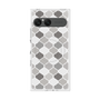 プレミアムスクエアケース with SnapMag［ Moroccan1 color - Gray ］