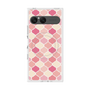プレミアムスクエアケース with SnapMag［ Moroccan1 color - Pink ］