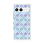 プレミアムスクエアケース with SnapMag［ Moroccan1 color - Blue ］