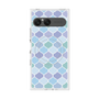 プレミアムスクエアケース with SnapMag［ Moroccan1 color - Blue ］