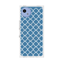 プレミアムスクエアケース with SnapMag［ Moroccan2 - Blue ］
