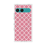 プレミアムスクエアケース with SnapMag［ Moroccan2 - Pink ］