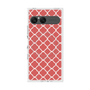 プレミアムスクエアケース with SnapMag［ Moroccan2 - Red ］