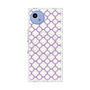 プレミアムスクエアケース with SnapMag［ Moroccan3 - Purple ］