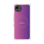 プレミアムスクエアケース with SnapMag［ CASEPLAY Check - Purple ］
