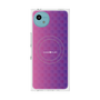 プレミアムスクエアケース with SnapMag［ CASEPLAY Check - Purple ］