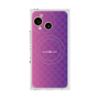 プレミアムスクエアケース with SnapMag［ CASEPLAY Check - Purple ］