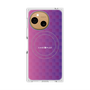 プレミアムスクエアケース with SnapMag［ CASEPLAY Check - Purple ］