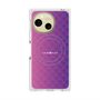 プレミアムスクエアケース with SnapMag［ CASEPLAY Check - Purple ］