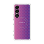 プレミアムスクエアケース with SnapMag［ CASEPLAY Check - Purple ］