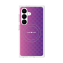 プレミアムスクエアケース with SnapMag［ CASEPLAY Check - Purple ］