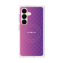 プレミアムスクエアケース with SnapMag［ CASEPLAY Check - Purple ］
