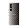 プレミアムスクエアケース with SnapMag［ CASEPLAY Check - Black ］