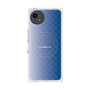 プレミアムスクエアケース with SnapMag［ CASEPLAY Check - Blue ］