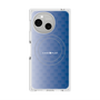 プレミアムスクエアケース with SnapMag［ CASEPLAY Check - Blue ］