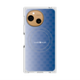プレミアムスクエアケース with SnapMag［ CASEPLAY Check - Blue ］