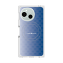 プレミアムスクエアケース with SnapMag［ CASEPLAY Check - Blue ］