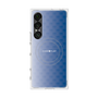 プレミアムスクエアケース with SnapMag［ CASEPLAY Check - Blue ］