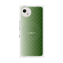 プレミアムスクエアケース with SnapMag［ CASEPLAY Check - Green ］