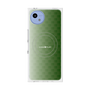 プレミアムスクエアケース with SnapMag［ CASEPLAY Check - Green ］