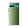 プレミアムスクエアケース with SnapMag［ CASEPLAY Check - Green ］