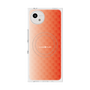 プレミアムスクエアケース with SnapMag［ CASEPLAY Check - Orange ］