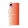 プレミアムスクエアケース with SnapMag［ CASEPLAY Check - Orange ］