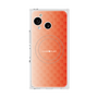 プレミアムスクエアケース with SnapMag［ CASEPLAY Check - Orange ］