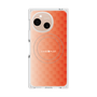 プレミアムスクエアケース with SnapMag［ CASEPLAY Check - Orange ］