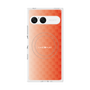 プレミアムスクエアケース with SnapMag［ CASEPLAY Check - Orange ］