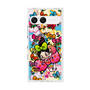 プレミアムスクエアケース with SnapMag［ アクビガール - フラワーリボン ］