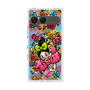 プレミアムスクエアケース with SnapMag［ アクビガール - フラワーリボン ］