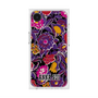プレミアムスクエアケース with SnapMag［ ANNA SUI - ガーデンフワラー - マゼンタ ］