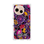 プレミアムスクエアケース with SnapMag［ ANNA SUI - ガーデンフワラー - マゼンタ ］
