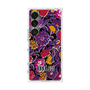 プレミアムスクエアケース with SnapMag［ ANNA SUI - ガーデンフワラー - マゼンタ ］