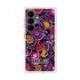 プレミアムスクエアケース with SnapMag［ ANNA SUI - ガーデンフワラー - マゼンタ ］
