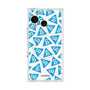 プレミアムスクエアケース with SnapMag［ オリジナル - CASEPLAYロゴマーク - ライトブルー ］