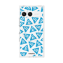 プレミアムスクエアケース with SnapMag［ オリジナル - CASEPLAYロゴマーク - ライトブルー ］