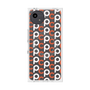 プレミアムスクエアケース with SnapMag［ オリジナル - CASEPLAYイニシャル総柄 - オレンジ ］