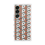 プレミアムスクエアケース with SnapMag［ オリジナル - CASEPLAYイニシャル総柄 - オレンジ ］
