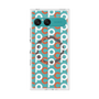 プレミアムスクエアケース with SnapMag［ オリジナル - CASEPLAYイニシャル総柄 - オレンジ ］