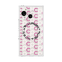 プレミアムスクエアケース with SnapMag［ オリジナル - CASEPLAYイニシャル総柄 - ピンク ］