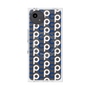 プレミアムスクエアケース with SnapMag［ オリジナル - CASEPLAYイニシャル総柄 - ネイビー ］