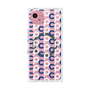 プレミアムスクエアケース with SnapMag［ オリジナル - CASEPLAYイニシャル総柄 - ネイビー ］